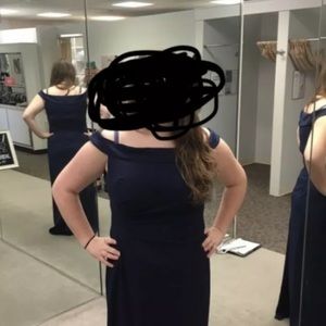 David Bridal Bridemaid Dress